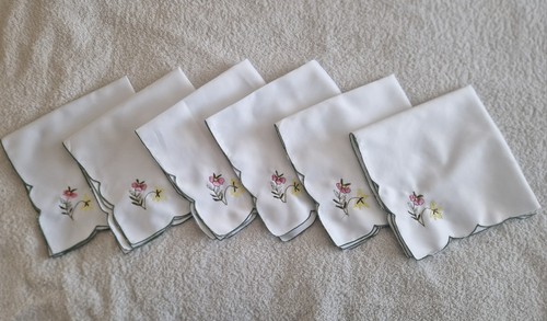 Set embroidered floral - embroidered,
