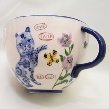 Anthropologie Cat Mug Nathalie