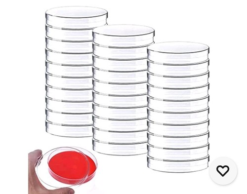 10pcs sterile plastic petri - 10pcs,
