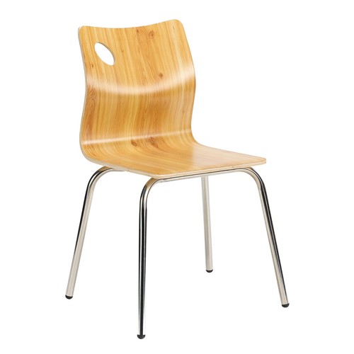 Wood stacking cafe chair - wood,