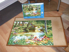 GONE FISHING, A BIG 500p (LARGE PIECES) FROM HOUSE OF PUZZLES, COMPLETE.