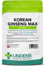 Korean GINSENG MAX 3125mg