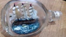 Collectable Vintage/Antique/Old - Ship/Boat in a Glass Bottle