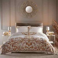 SUPER KING STAR Julien Macdonald Baroque Duvet Quilt Cover Set - RRP £80