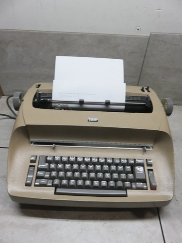 Vintage ibm electric - vintage,