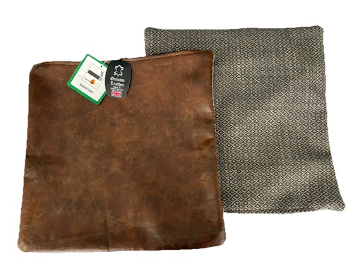100 real leather cushion - 100%,
