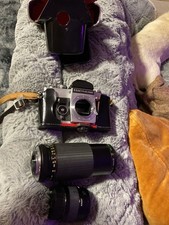 Exakta RTL 1000 Camera 2 lenses and case