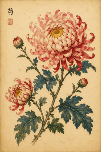 Japanese chrysanthemum - 20.,