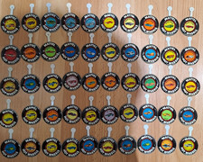 HOT WHEELS Mattel Vintage Redline Tin Button Badges LOT OF APPROX 50