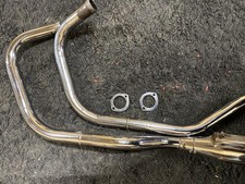 AJS REGAL RAPTOR 125 2007 COMPLETE EXHAUST SOME SCRATCHES SMALL AMOUNT OF RUST