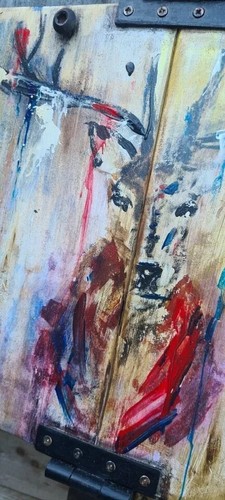 Original vintage stag art - vintage,