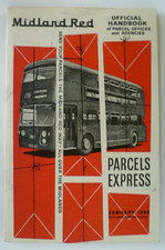 MIDLAND " RED " ( BMMO ) JANUARY 1966 ~ OFFICIAL HANDBOOK " PARCELS  EXPRESS "