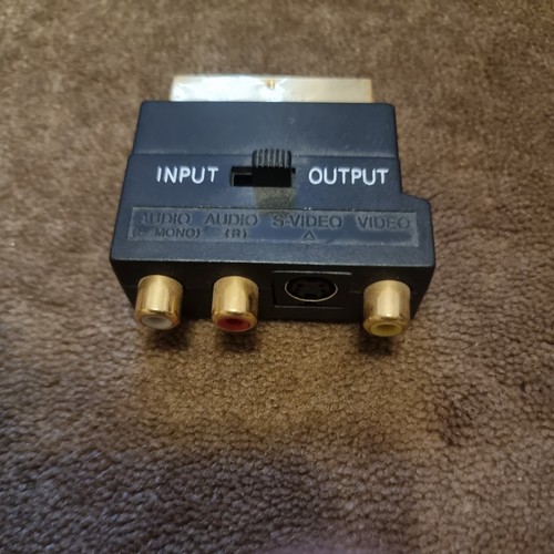 Scart rca phono video - x,