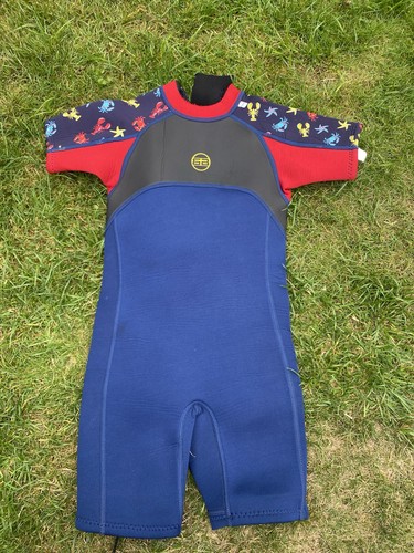 Kids short wetsuit - wetsuit, 7-8