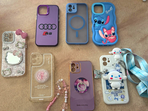 Lot iphone back cases - 7,
