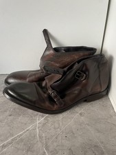 Zara Man Brown Leather Boots