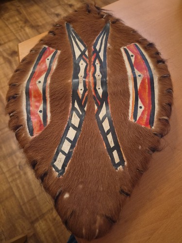Hand painted maasai - hand, warrior