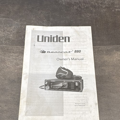 Uniden bearcat 880 owner - bearcat,