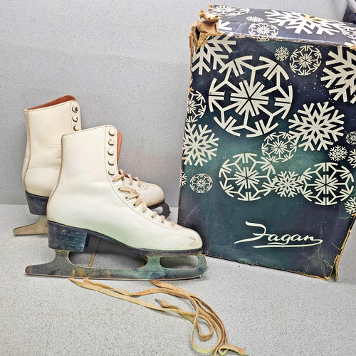 Vintage jagan ice skates - ice, 6