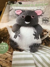 Bushland Brew, Koala Tea Cosy knitting pattern by Tea Cosy Folk