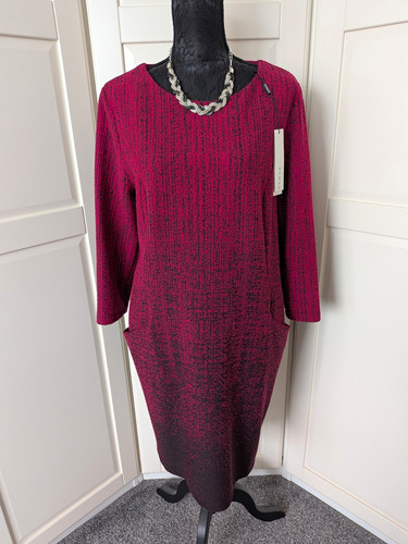 Roman fuchsia black ombre - roman, fuchsia/black