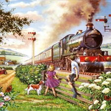Railway Children Vintage Steam