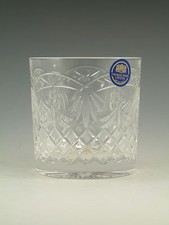 Thomas WEBB Crystal - WINDSOR Cut - Whisky Tumbler Glass / Glasses - 3 1/4"