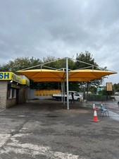 Car wash custom canopy