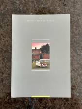 Honda Lawn Mower Brochure…