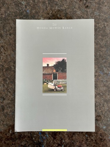 Honda lawn mower brochure - honda, brochure…