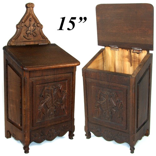 Antique 19th french salt - c.,