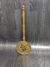 vintage brass bed warmer