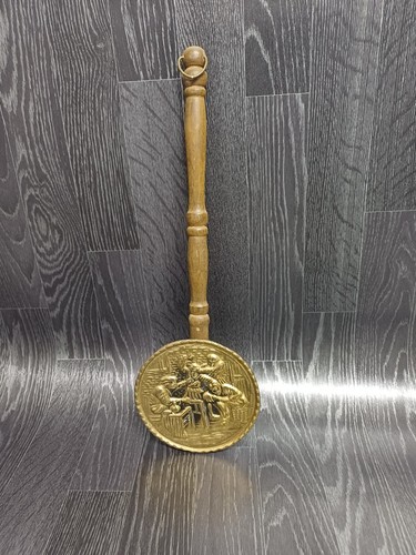 Vintage brass bed warmer - vintage,