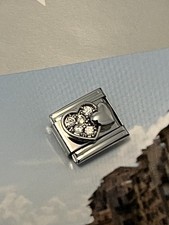 New CZ Dual Raised Hearts