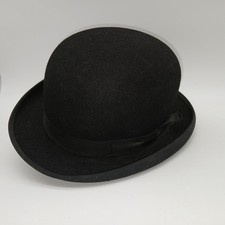 Vintage Dunn & Co Black Bowler