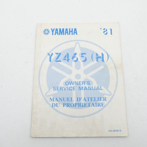 Original yamaha 465 h - yamaha, yz