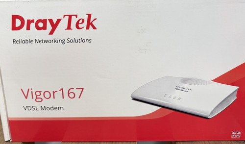 Draytek vigor167 vdsl modem - draytek,