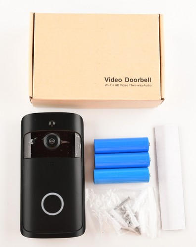 Wireless wifi video doorbell - video,