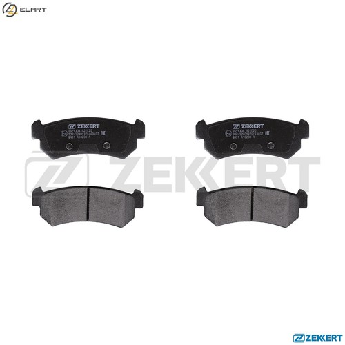 Brake pad set disc - brake,