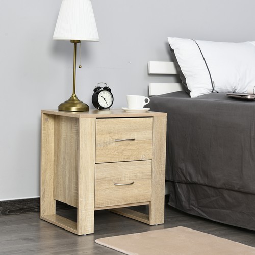 Homcom drawer boxy - boxy, bedside