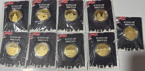 Icons britain 24ct gold - of,