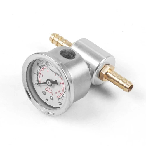 Inline fuel pressure gauge - inline,