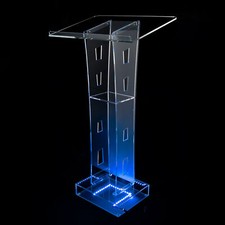 Clear Acrylic LED Christian