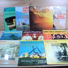 11 x Job Lot Bundle of Vintage Classic 12” Vinyl Records, Mixed Lots