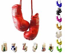 RingMaster Mini Boxing Gloves Car Hanger Van Rear Mirror Gift Flags