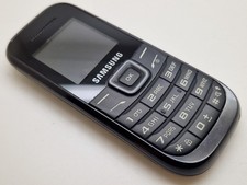 (Vodafone/Lebara/Asda) Retro Working Samsung GT E1200i Black Mobile Phone