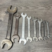 8 x Vintage Spanners job lot gedore spinney super slim snail open end 