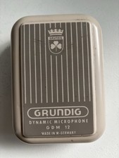 Vintage Grundig GDM 12 Dynamic Microphone