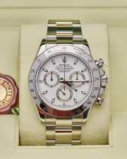 Rolex Cosmograph Daytona 116520 Steel 2011 Serviced 2017 White Dial
