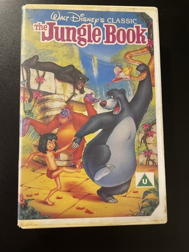 The jungle book vhs - jungle, rare